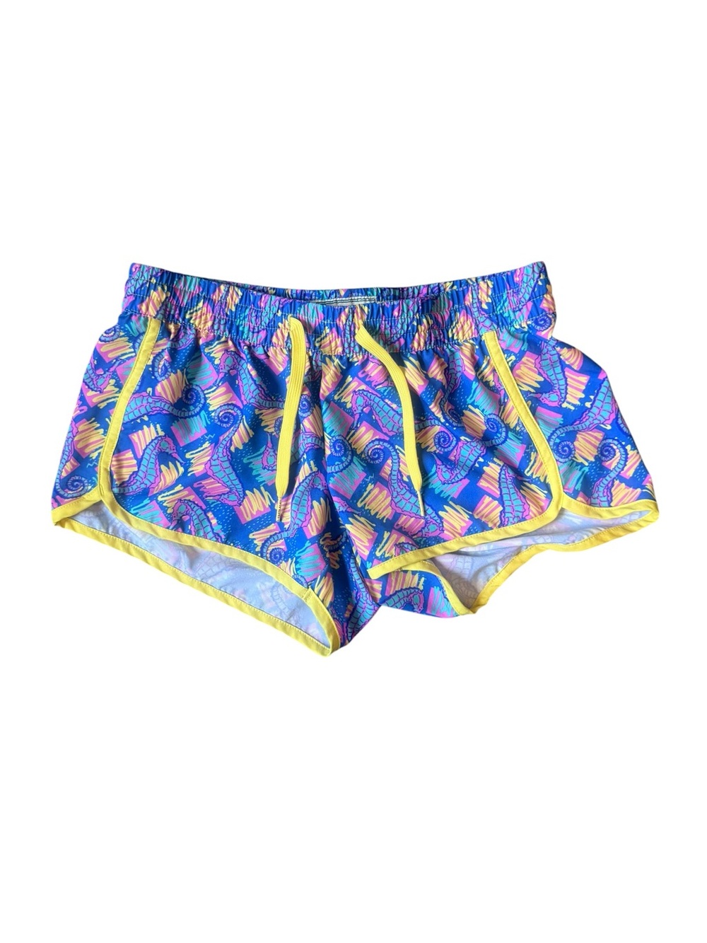 Tipsy Elves Seahorse Sea Pony Athletic Shorts XS Like New!